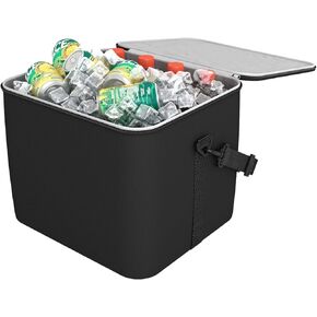 HOTOR Cooler Bag for Trunk Organizer - Portable Cooler for Car Organizer, Leakproof Car Cooler for Vehicle, Soft Small Cooler Fits Trunk Organizer with Cooler for Car & SUV