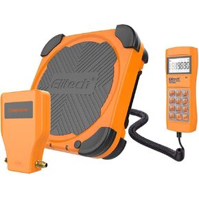Elitech LMC-300A HVAC Refrigerant Charging Scale Freon Recovery Weighing Scale 330lbs with Auto Open/Stop Charging Valve