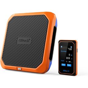 Elitech Smart Refrigerant Scale Ultra-Thin & Lightweight Wireless A/C Charging Scale 220LB with Portable Hidden Remote,Touch Screen, Extra Long Standby, Reverse Charging, SRL-100