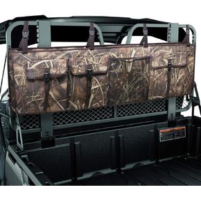 Double Gun Rack for UTV, Quick Release Double UTV Gun Bag Rack, UTV Gun Holder for Hunting Rifles, Gun Carrier Storage Bag for Hunting Gear