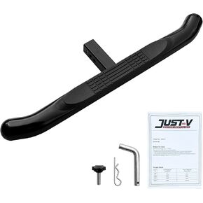 JUST_V خطوة وصلة قطر - خطوة وصلة مقطورة غير قابلة للانزلاق، مستقبل وصلة قطر عالمي 3 بوصة للشاحنة، سيارات الدفع الرباعي، الالتقاط، التخييم، الشاحنة، خطوة عثرة لوصلة المقطورة مع ملحق وصلة القفل in Kuwait