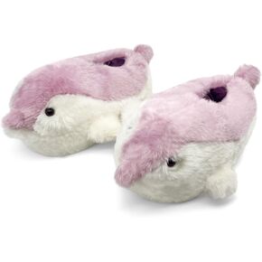 Toddler Slippers Cute Penguin Slippers for Kids Girls Boys Slippers Soft Plush Toddler Warm House Slippers for Little kids Indoor Animal Slippers