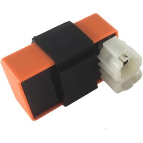 6 Pin AC CDI Box for GY6 49cc 50cc 125cc 150cc Chinese Engine ATV Scooter Go Kart Moped Four Wheeler-fit Taotao Roketa Sunl Kymco