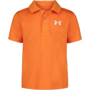 Under Armour Boys' Short Sleeve Ua Match Polo Collared Shirt, Chest Logo, Soft & Comfortable