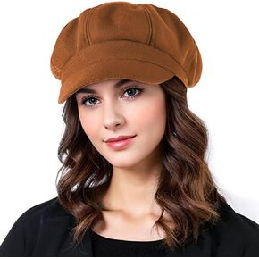 Newsboy Hats for Women Winter Beret Hat Classic Newsboy Caps Retro Fashion French Hats for Women