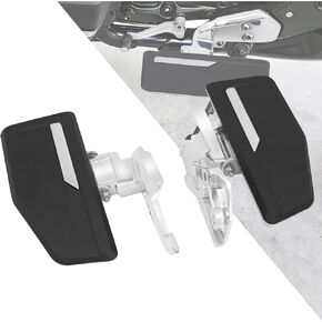 HDBUBALUS Motorcycle Foot Control Driver Floorboards Kit Fit For Honda Gold Wing 2018-2022 Chrome