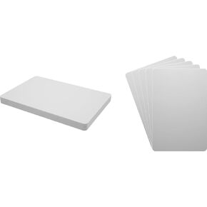 (100) White Standard 20mil DVD Case Divider Cards - 5 5/8" x 8 1/2" - DVNS85WH20