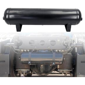3 Gallon Air Tank with 200PSI Air Compressor for Suspension/Air Ride/Bag/Car Train Truck Horn Aluminum 12 Liter Compressed air Storage Tank Onboard System Air Suspension Compressor Kit