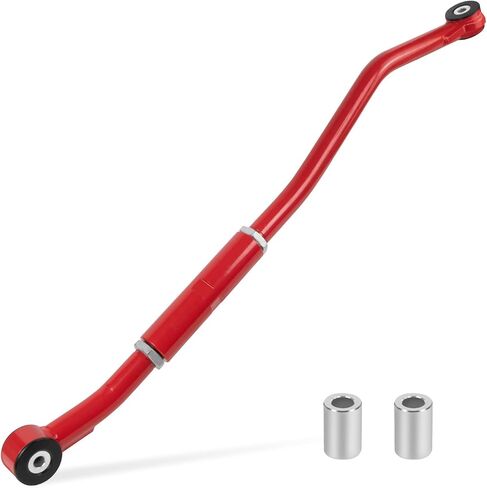 شريط المسار الأمامي 2-6 ''رفع أحمر لدودج رام 2500 3500 2WD 4WD 2003 2004 2005 2006 2007 2008 2009 2010 2011 2012 2013، قضيب مسار قابل للتعديل مع جلبة مطورة in Kuwait