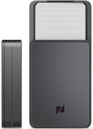 ZENLET 3 Pro Max - محفظة نحيفة للرجال مع حقيبة للعملات المعدنية، ومحافظ جيب أمامية للرجال، ومحفظة RFID للرجال، ومحفظة حامل بطاقات Tap and Go على الوجهين (غير لامع، رمادي فضائي) in Saudi Arabia