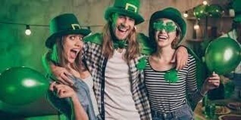 نظارات شمسية Hycredi St. Patrick's Day Irish Shamrock نظارات زي Green Four Leaf Clover Leprechaun in Kuwait