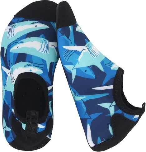 أحذية مائية للأطفال من حريش شيطان للفتيات والأولاد في الهواء الطلق سريعة الجفاف حافي القدمين جوارب مائية للرياضة على الشاطئ وحمام السباحة وركوب الأمواج in Kuwait