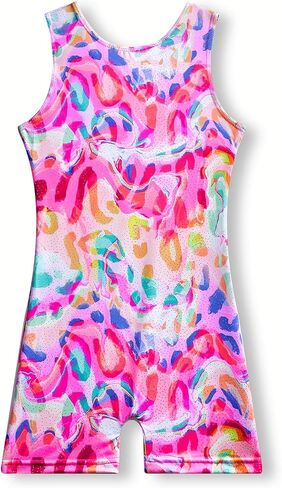 Gymnastics Leotards for Girls 2T 3T 4T 5T 6T 7T 8T Toddler Dance Ballet Biketard Unitard Multiple Colors in Saudi Arabia