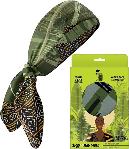 Pardon My Fro Hair Wrap - Multi Purpose Fashion Head Wrap - Ziggy in Saudi Arabia