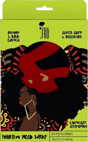 Pardon My Fro Hair Wrap - Multi Purpose Fashion Head Wrap - Ziggy in Saudi Arabia