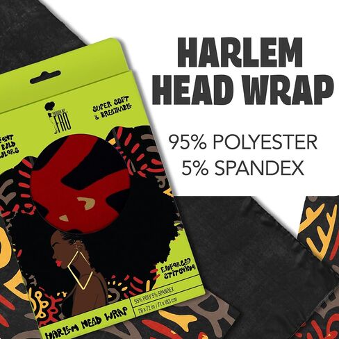 Pardon My Fro Hair Wrap - Multi Purpose Fashion Head Wrap - Ziggy in Saudi Arabia