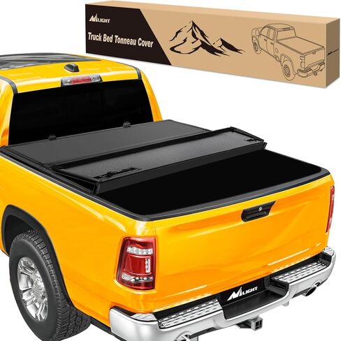 Nilight Soft Roll Up Truck Bed Tonneau Cover Compatible with Ram 1500 2009 2010 2011 2012 2013 2014 2015 2016 2017 2018,6.4ft Truck Bed Cover Without Rambox in Saudi Arabia