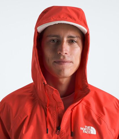 THE NORTH FACE Men's Waterproof Antora Rain Hoodie Jacket (Standard and Big Size), Optic Emerald Generative Camo Print, Medium in Saudi Arabia
