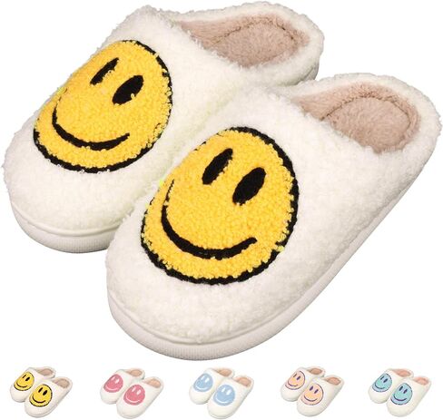 Kids Slippers丨Boys Girls Soft Plush Comfy Warm House Slippers丨Winter Indoor Outdoor Non-slip Fuzzy Flat Slides丨Slip-on Shoes in Saudi Arabia