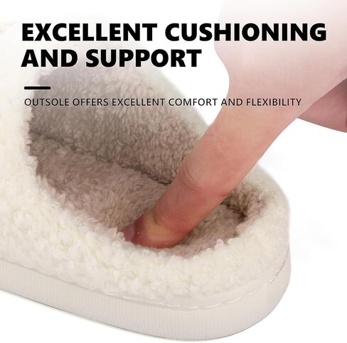 Kids Slippers丨Boys Girls Soft Plush Comfy Warm House Slippers丨Winter Indoor Outdoor Non-slip Fuzzy Flat Slides丨Slip-on Shoes in Saudi Arabia