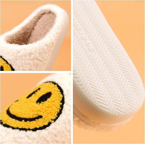 Kids Slippers丨Boys Girls Soft Plush Comfy Warm House Slippers丨Winter Indoor Outdoor Non-slip Fuzzy Flat Slides丨Slip-on Shoes in Saudi Arabia