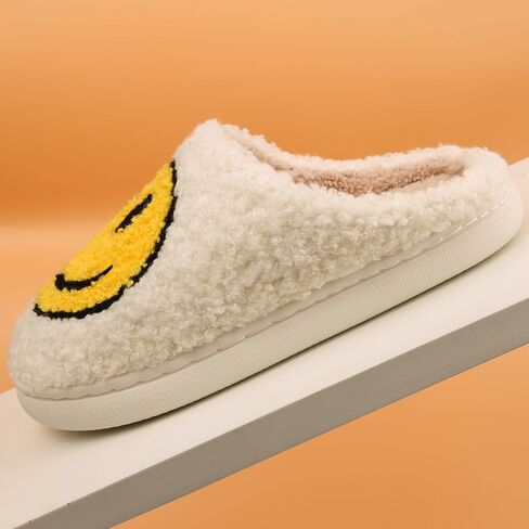 Kids Slippers丨Boys Girls Soft Plush Comfy Warm House Slippers丨Winter Indoor Outdoor Non-slip Fuzzy Flat Slides丨Slip-on Shoes in Saudi Arabia