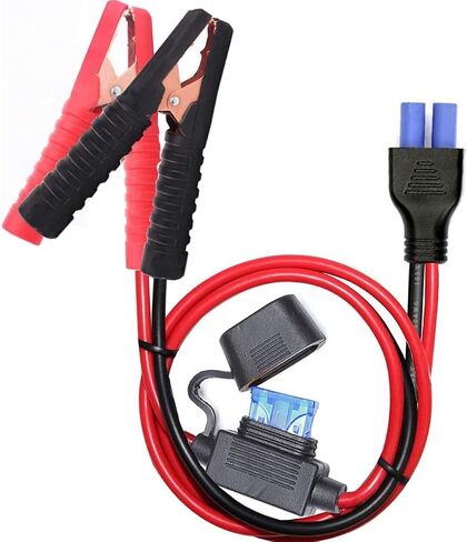 10AWG Alligator Clips,XT60 Quick Release Adapter to Alligator Clips with 2FT,Battery Alligator Clips Clamp to XT60 Extension Cord for Cars Motorcycles in Kuwait