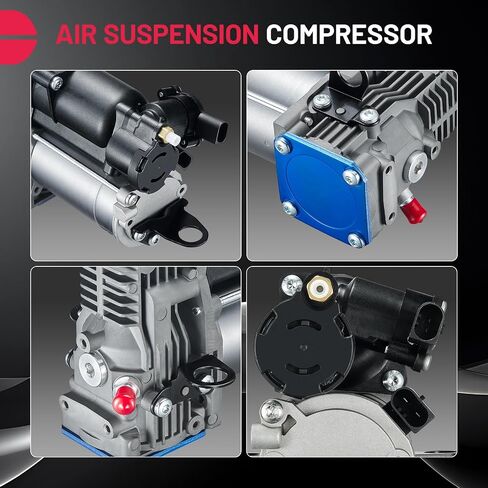 BDFHYK Air Suspension Compressor Compatible with 2011-2021 Jeep Grand Cherokee,2022 Jeep Grand Cheroke WK, Replace#68041137AF,68204730AB, 2011,2012,2013,2014, 2015, 2016, 2017,2018,2019,2020,2021,2022 in Saudi Arabia