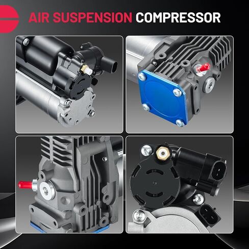 BDFHYK Air Suspension Compressor Compatible with 2011-2021 Jeep Grand Cherokee,2022 Jeep Grand Cheroke WK, Replace#68041137AF,68204730AB, 2011,2012,2013,2014, 2015, 2016, 2017,2018,2019,2020,2021,2022 in Saudi Arabia