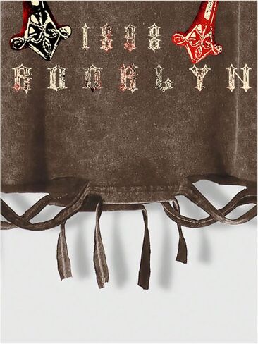 SOLY HUX Men's Summer Gothic Tank Top Graphic Print Distressed Sleeveless Shirts Vintage Hip-hop Vest in Kuwait