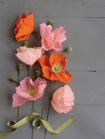 Lia Griffith LG40001 Crepe Paper Flower Kit, Roses, Assorted Sizes, Colors May Vary 28 Count in Saudi Arabia