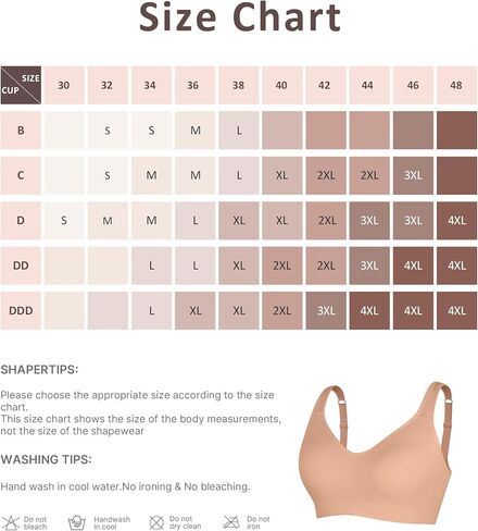 FeelinGirl Wireless Bras for Women Built-in Soft Cups No Underwire Bralettes Adjustable Straps Full Coverage Everyday Bras in Kuwait