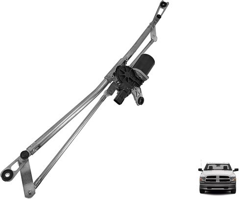 602-118AS محرك ممسحة ومجموعة ربط - محرك ممسحة الزجاج الأمامي الأمامي مع مجموعة ربط متوافق مع دودج رام 1500 2500 3500 4500 5500 3.7L 4.7L 5.7L 5.9L 6.7L 8.3L من 2005-2010 in Kuwait