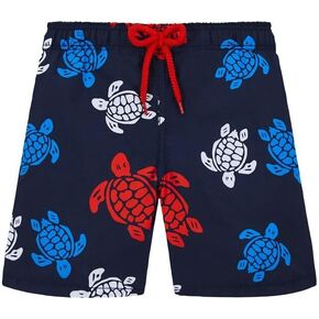 Vilebrequin Boys Swim Trunks Multicolored Turtles