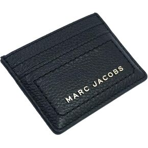 Marc Jacobs S102L01FA21-001 Black With Gold Hardware Women's Leather Card Case
