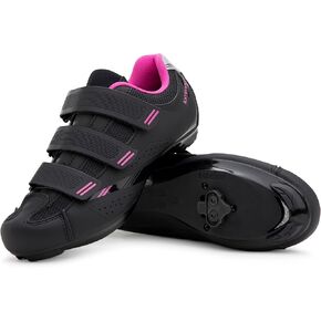 Tommaso Pista Womens Peloton Cycling Shoes Delta Clip & SPD Cycling Shoes— Delta Cleat Cycling Shoes & Indoor Cycling Shoes for Women— Spin Shoes Women Indoor Cycling with SPD Cleats & Peloton Shoes