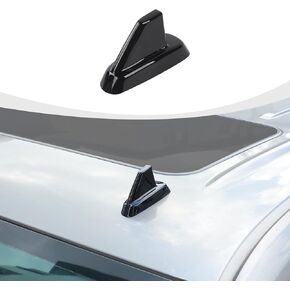 Shark Fin Antenna Base Cover Trim Compatible with Chevy Tahoe/Suburban/Avalanche & GMC-Yukon/GMC-Sierra 2007-2013, Black