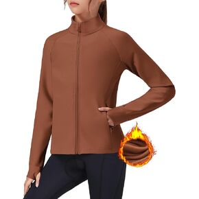 Zaclotre Girls Fleece Jacket with 4 Pockets Long Sleeve Zip Up Warm Athletic Winter Coat Kids Sweatshirt for 5-14 Y