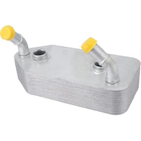 096409061G Engine Oil Cooler Compatible with Volkswagen/VW Beetle 1998-2006, Jetta 1999-2005, Golf 1999-2006 1.8L 1.9L 2.0L 2.8L L4 V6, Replaces 096409061D 096409061F 096409061H