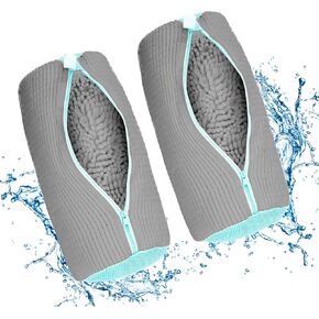 Shoe Washing Machine Bag, Sneaker Cleaner Kit for Gym Sneakers and Flats, Shoe Laundry Bag with Zipper Protection Design,Large Size for Women's, Men's, and Kid's Shoes