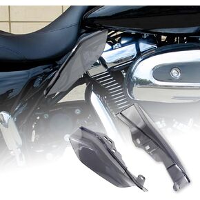 Mid-Frame Air Deflectors for Harley Touring Road King Street Glide FLHX Ultra Limited 2007-2020 2Pcs - Left and Right - Enhanced Riding Comfort