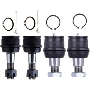 OCPTY - New 4-Piece Lower Upper Ball Joint Fit 2000-2005 For Ford Excursion 4WD 1992-2019 For F-250 4WD