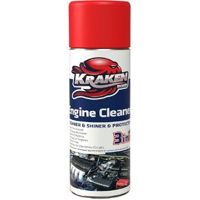 KRAKEN BOND Engine Cleaner Spray - (2x12.3 fl. Oz) Engine Degreaser for Engine Bay, Gunk, and Motor | 2 Pack