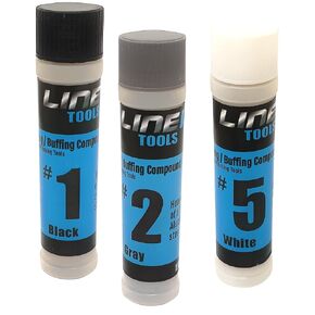 LINE10 Tools Buffing and Polishing Compound for Metal, Set of 6