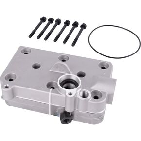 20569224 Air Brake Compressor Cylinder Head Compatible with Volvo D12 Engine 20569226 20701803 24425003 85104247 4127049322