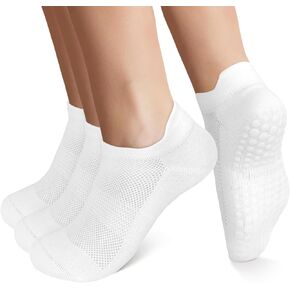 AGUTIUN 3/6 أزواج من جوارب البيلاتيس ذات قبضة اليوغا مع مقابض للنساء جوارب عالية غير قابلة للانزلاق in Kuwait