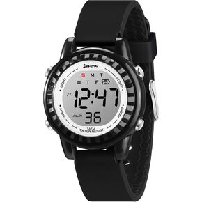 Venhoo Silicone Colorful Flashing Light-Up Outdoor Sport Wrist Watch