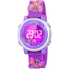 Girls Watches Age 3-10 with Waterproof Alarm - Best Gifts for Girls