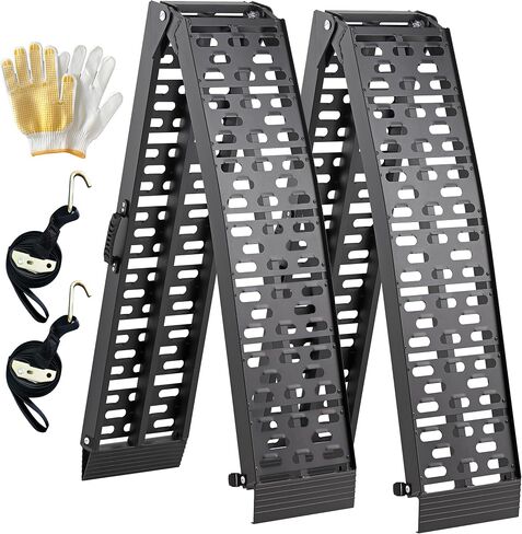 1 Pc of Motorcycle Ramp, 7.5ft Ramps for Trucks, 750LBS Capacity Shed Ramp for Loading Motorcycles, Dirt Bikes, Scooters in Kuwait