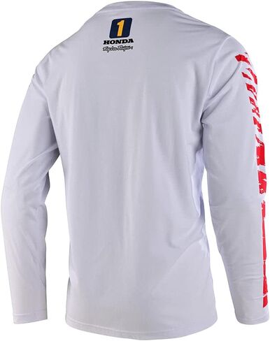 Troy Lee Designs Official Honda CR 250 Long Sleeve T-Shirt Tee. Mens in Saudi Arabia